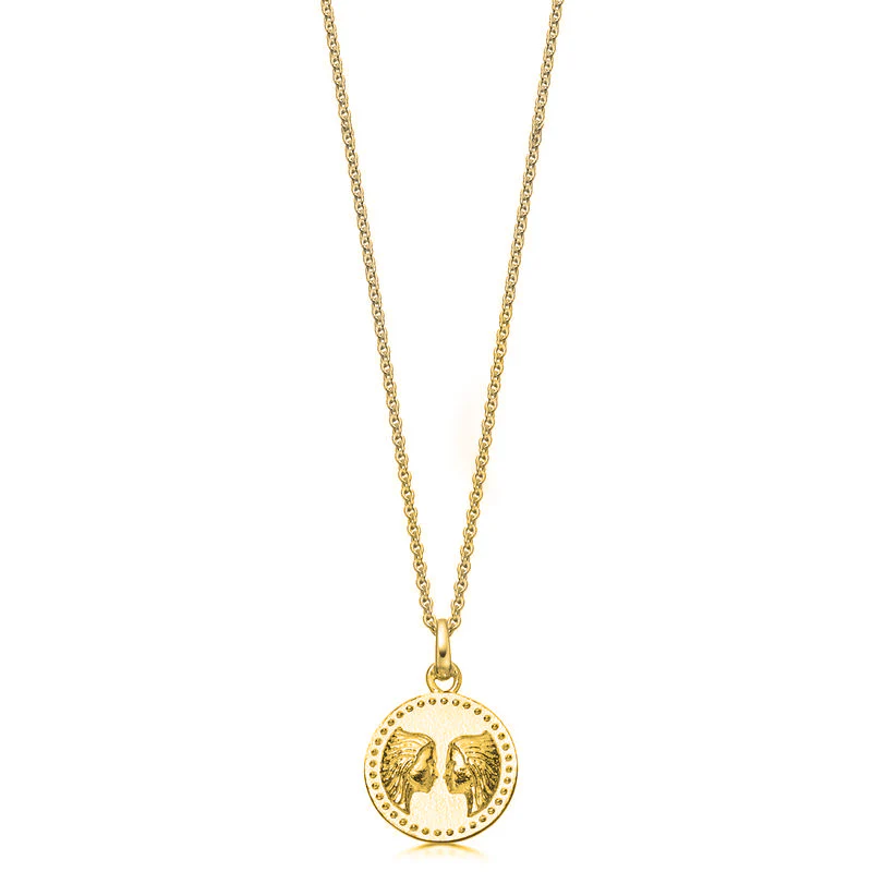18ct Gold plated Silver Zodiac Necklace - Image 11