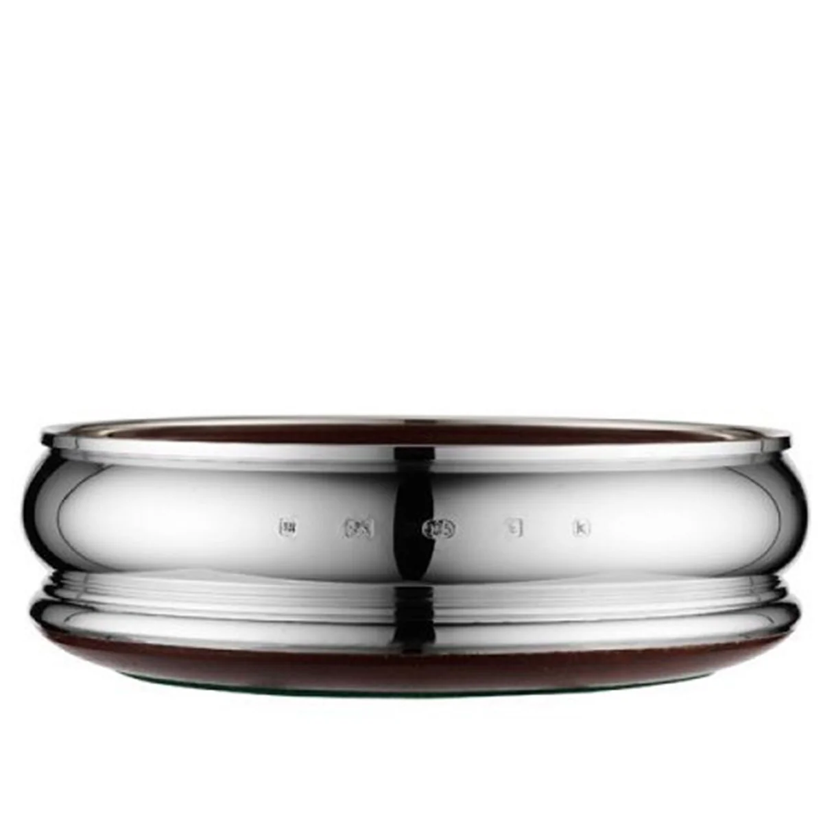 Bellied Silver Wine Coaster - Image 2