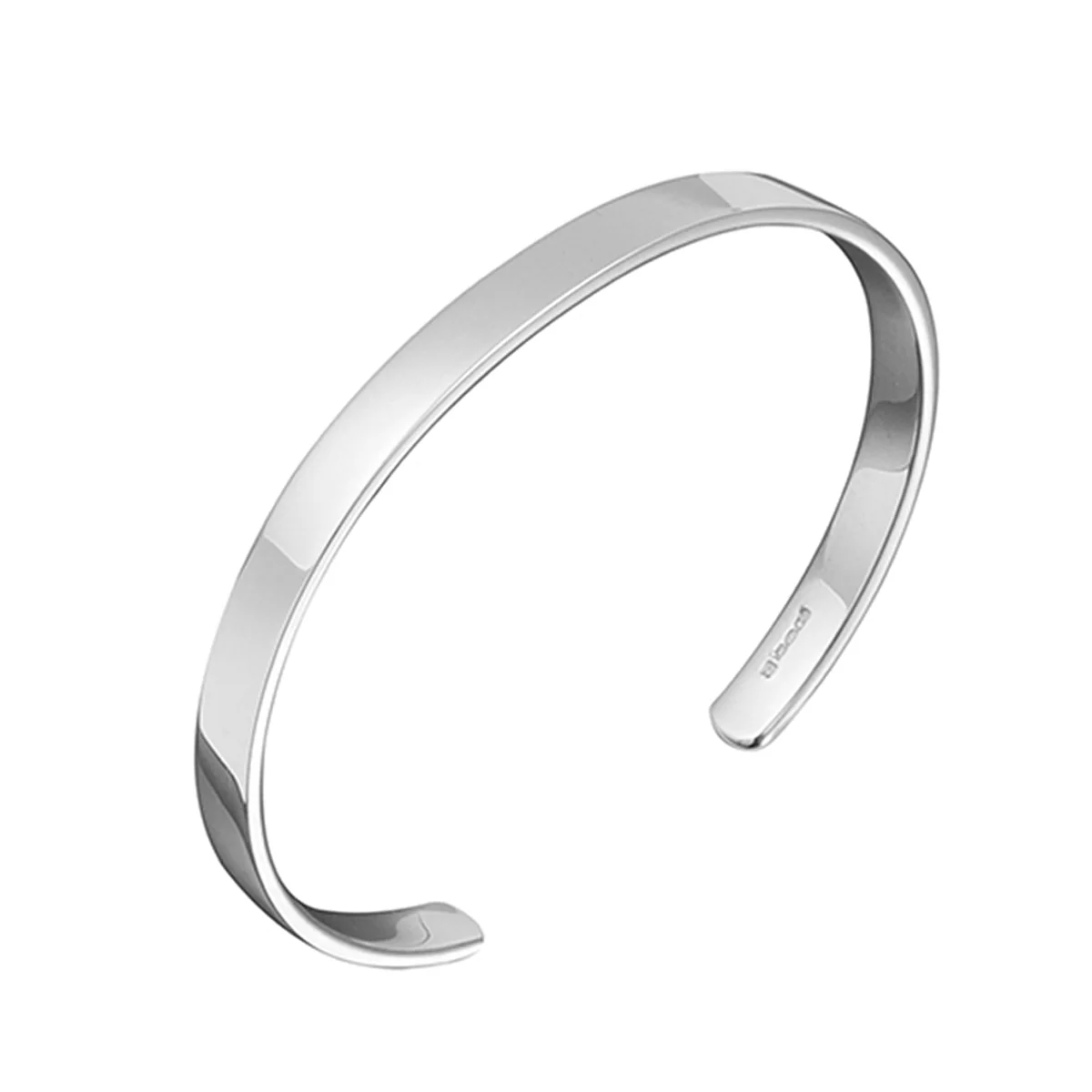 Boys Sterling Silver Cuff Bracelet - Image 3