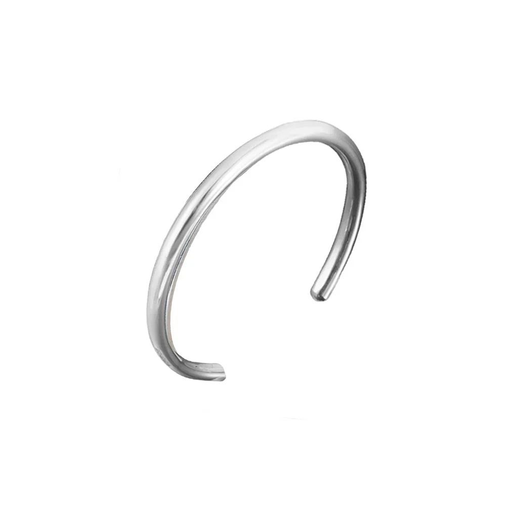 Child's Open Silver Bangle - Image 3