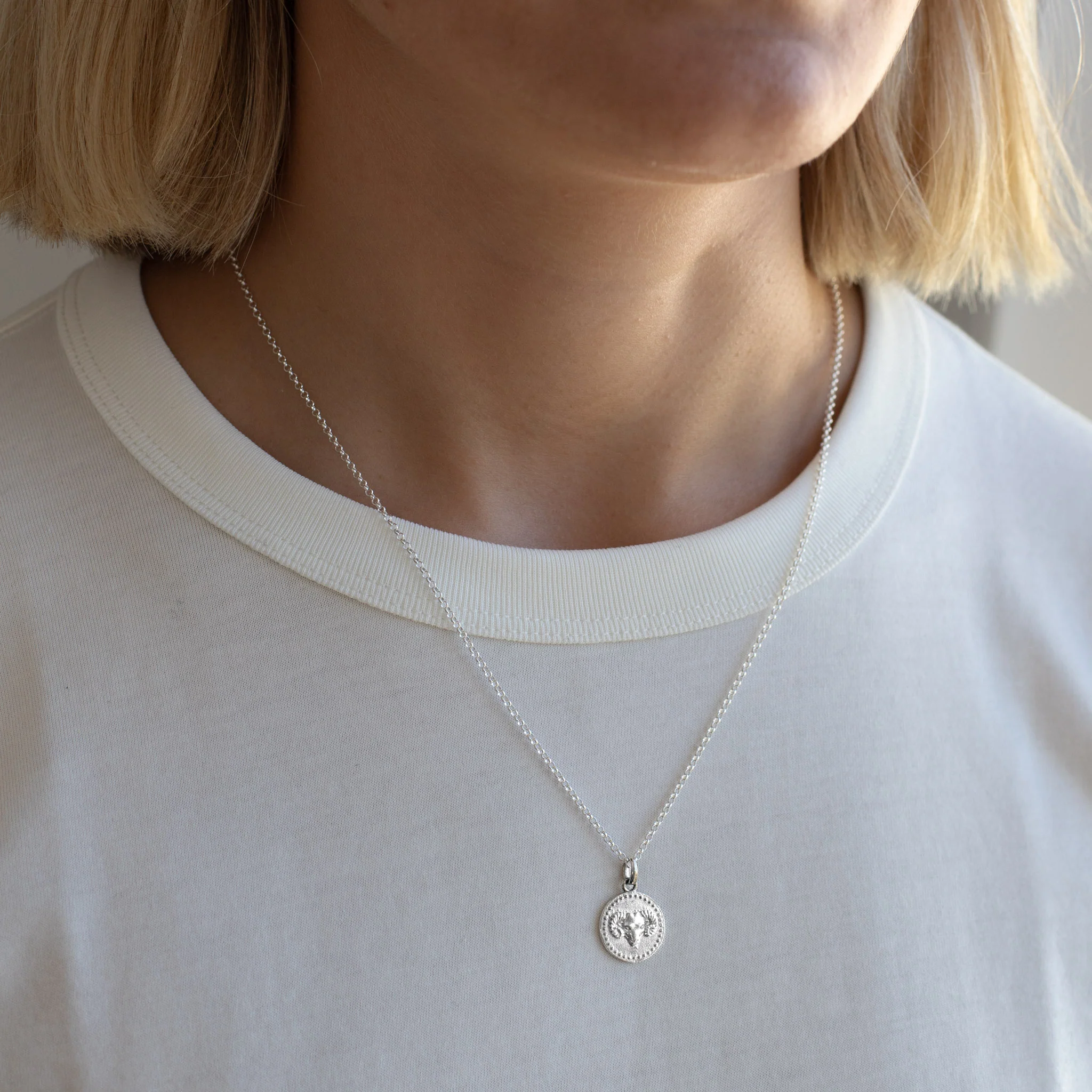 Sterling Silver Star Sign Necklace - Image 3