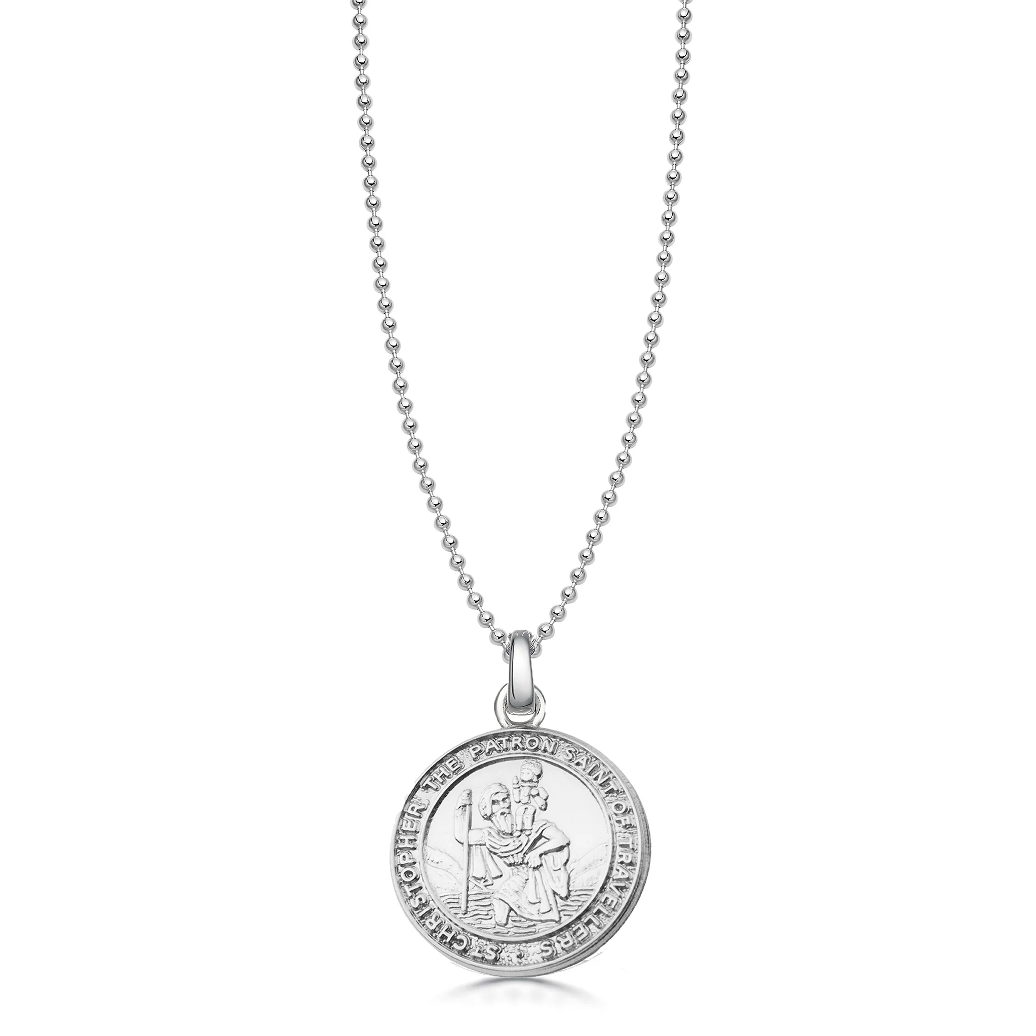 Chunky St Christopher Necklace - Image 5