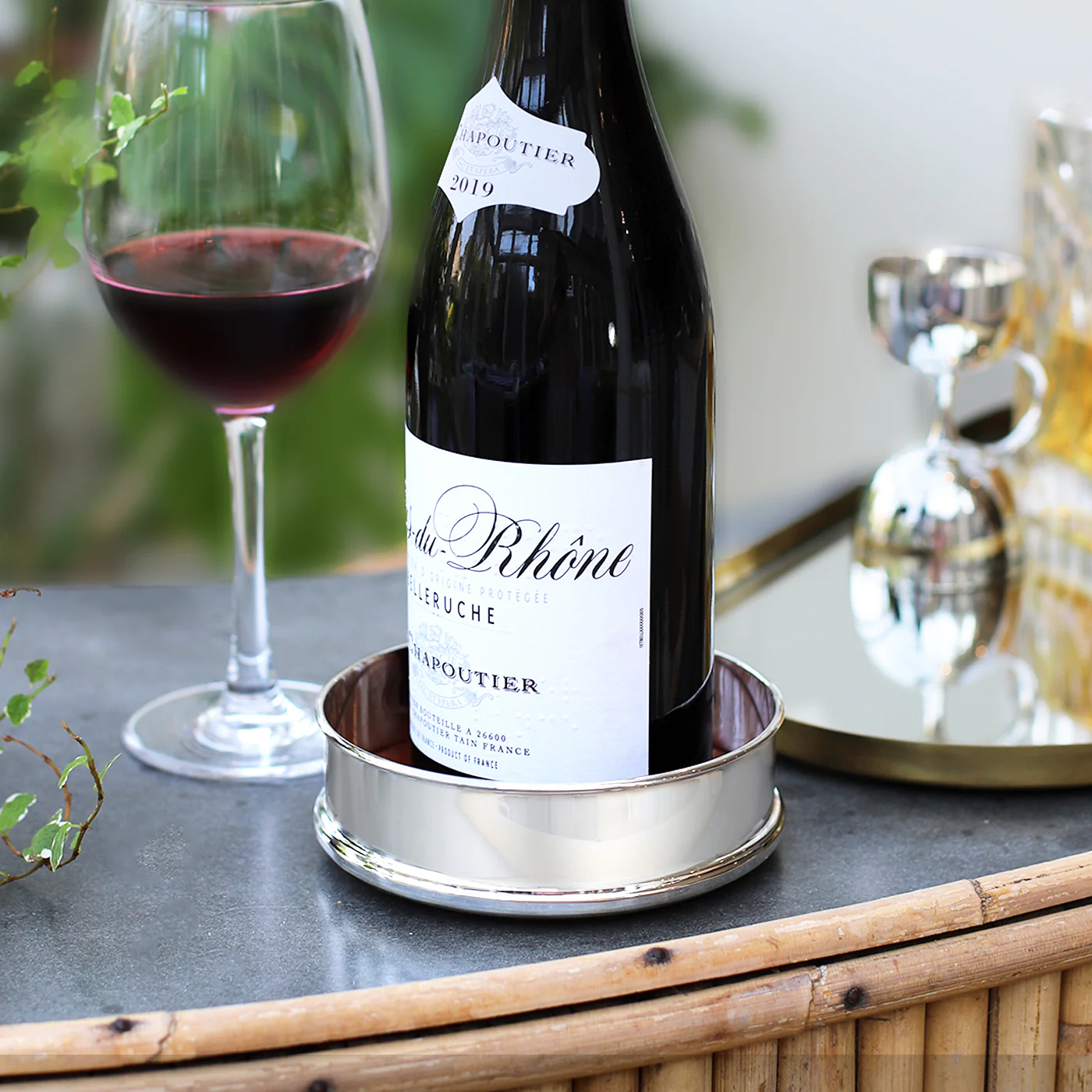 Classic Sterling Silver Wine Coaster - Image 5