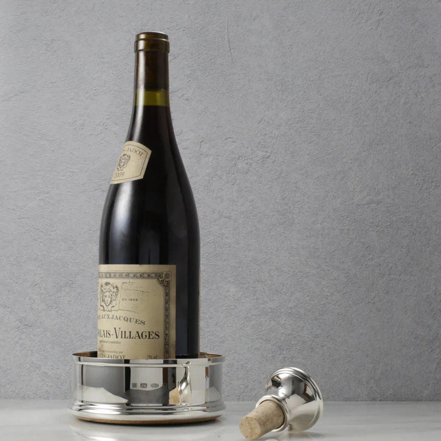 Heavy Quality Silver Wine Coaster - Image 2