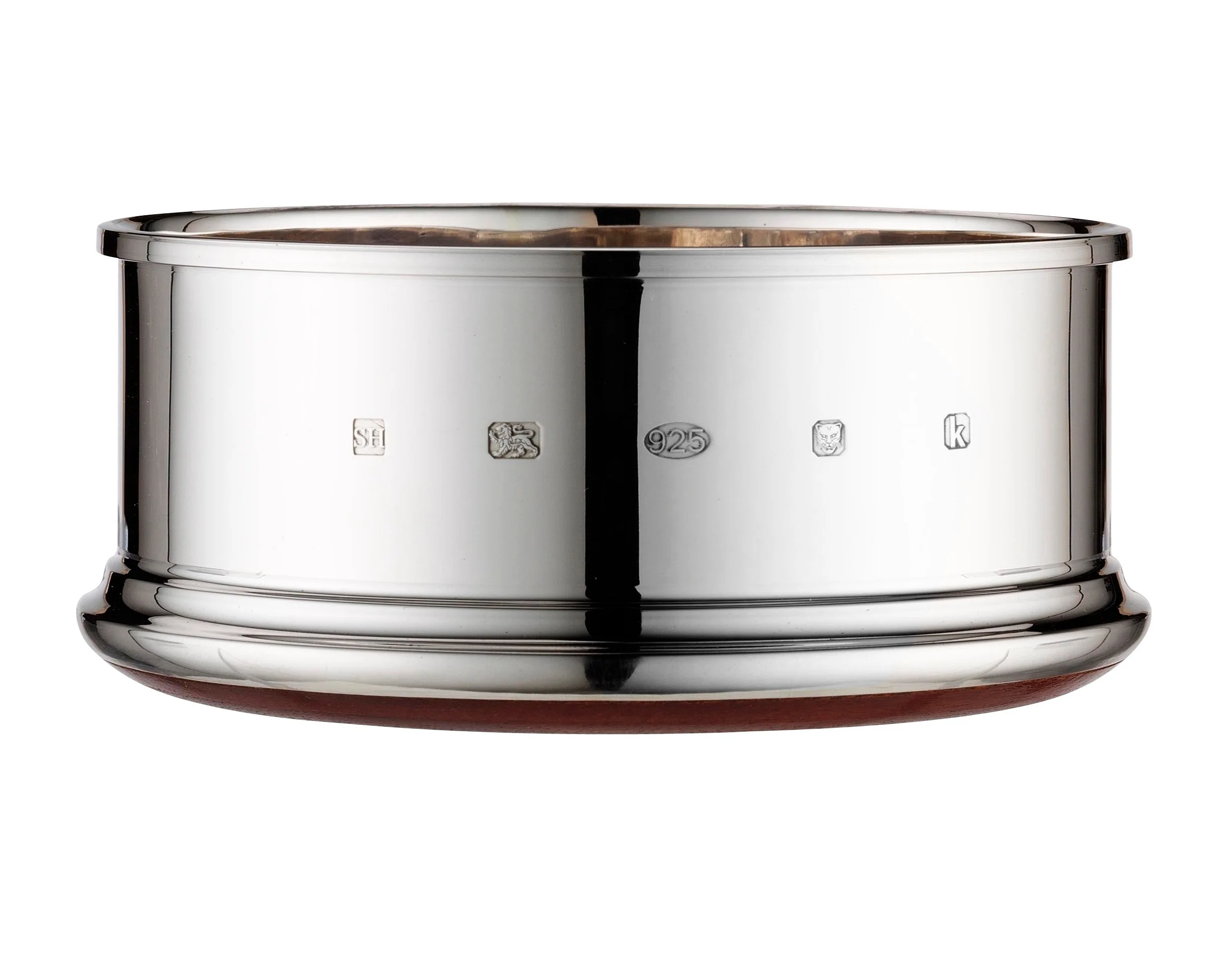 Heavy Quality Silver Wine Coaster - Image 3
