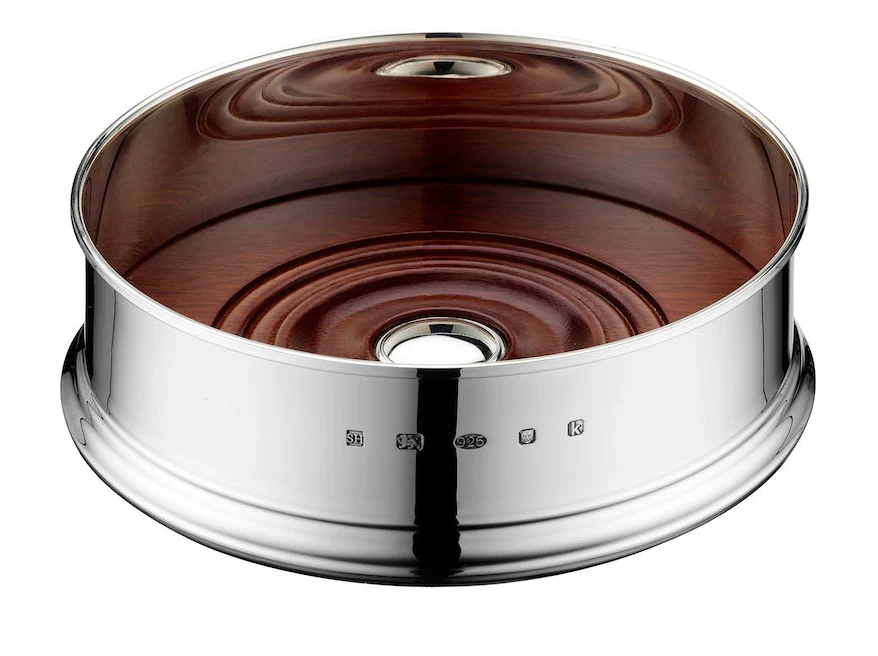 Heavy Quality Silver Wine Coaster - Image 4