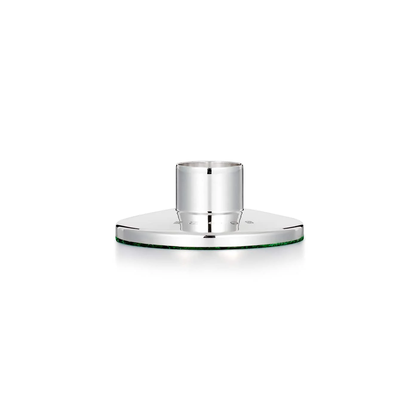 Modern Silver Candlestick Holder - Image 3