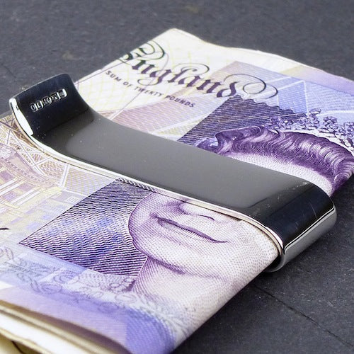 Personalised Sterling Silver Money Clip - Image 3