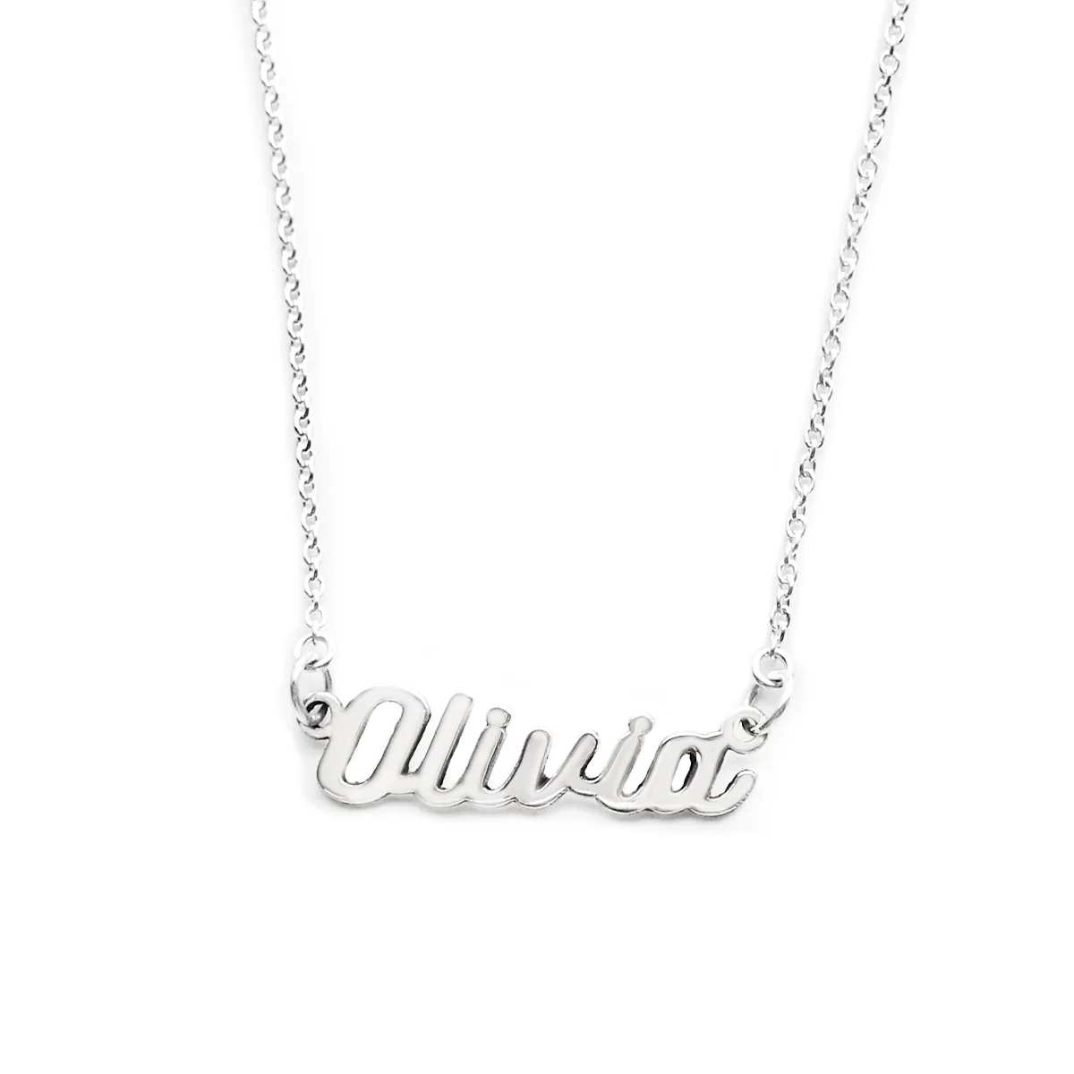 Personalised Sterling Silver Name Necklace