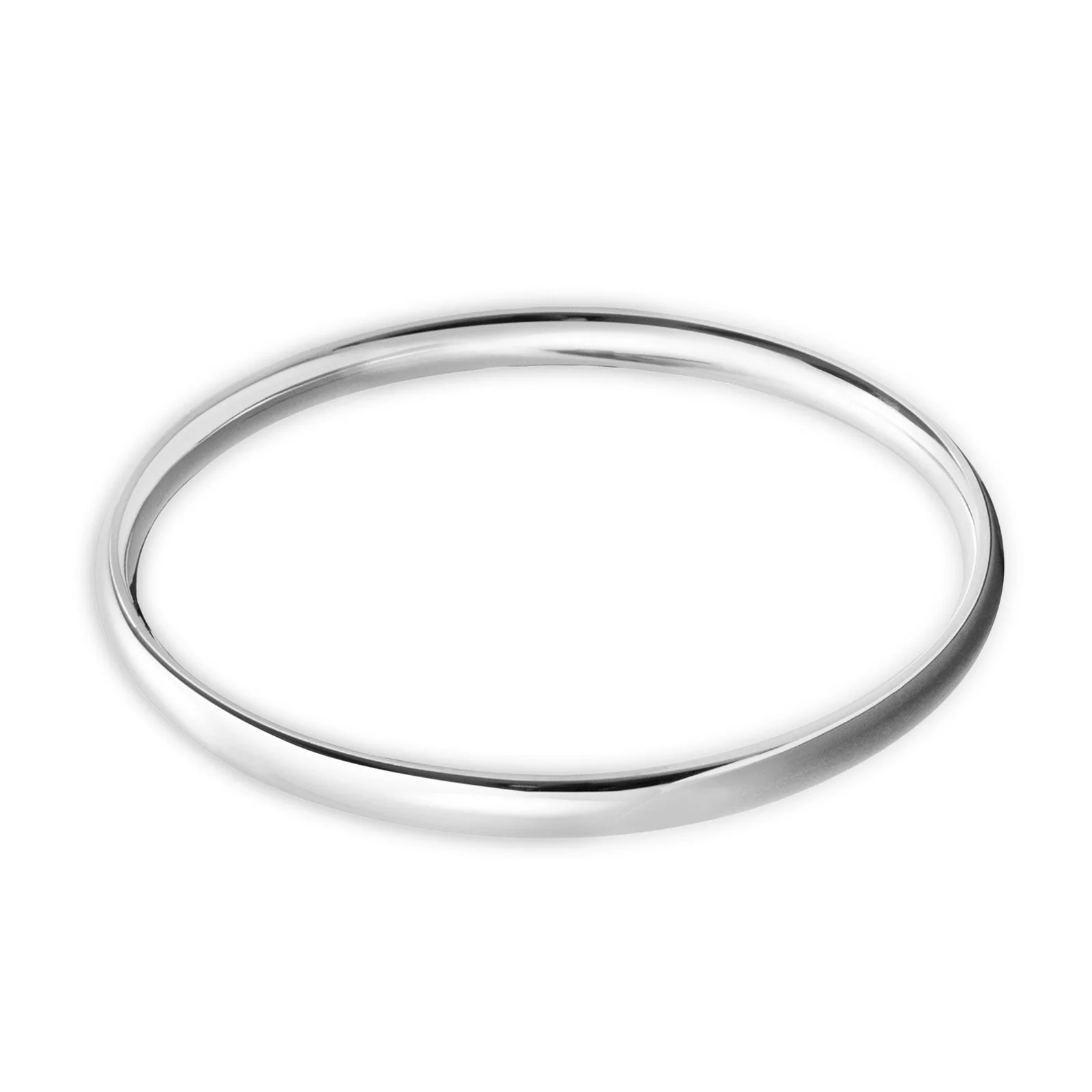 Silver Bangle No.2 - Classic Chunky 6mm - Image 4