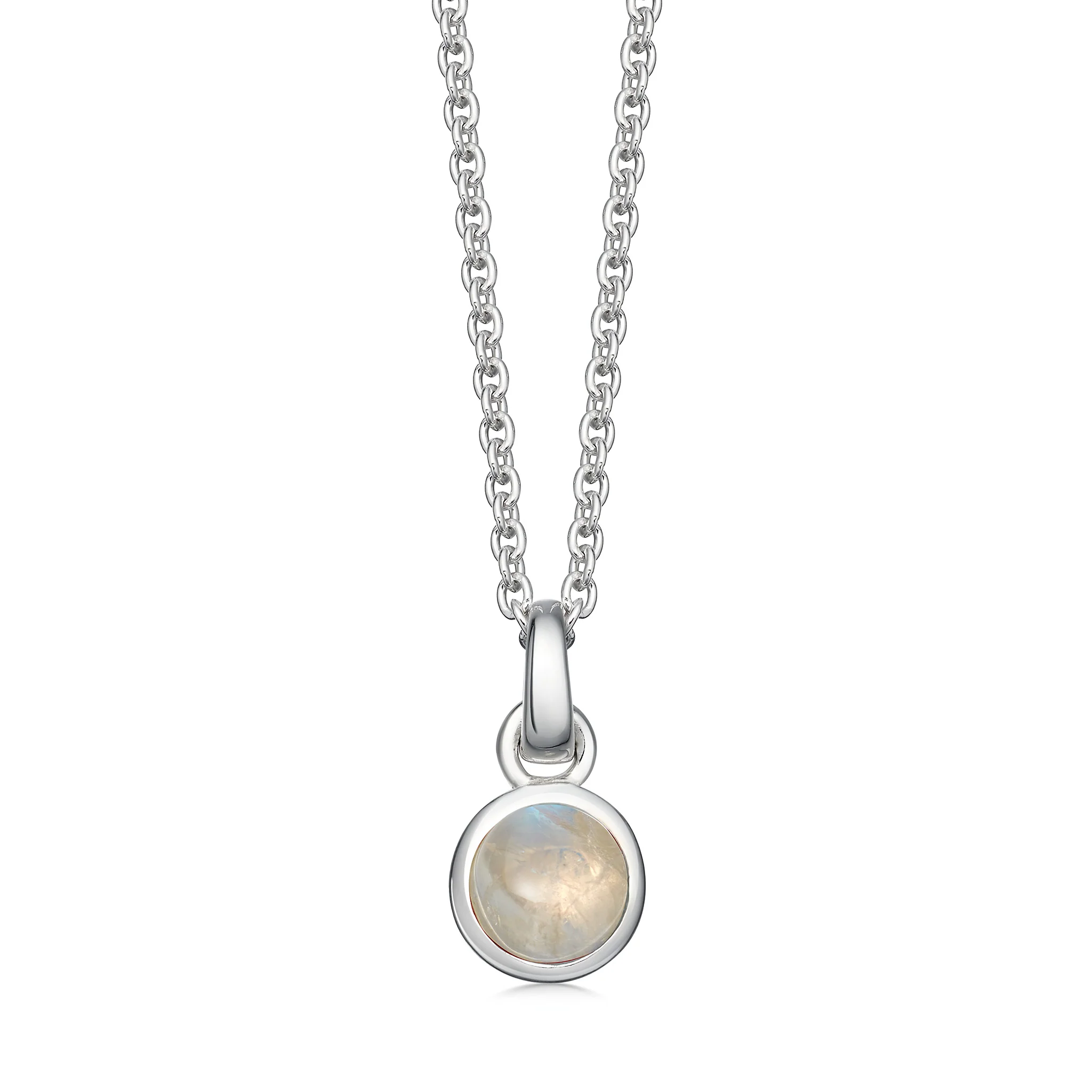 Sterling Silver Birthstone Necklace - Image 10