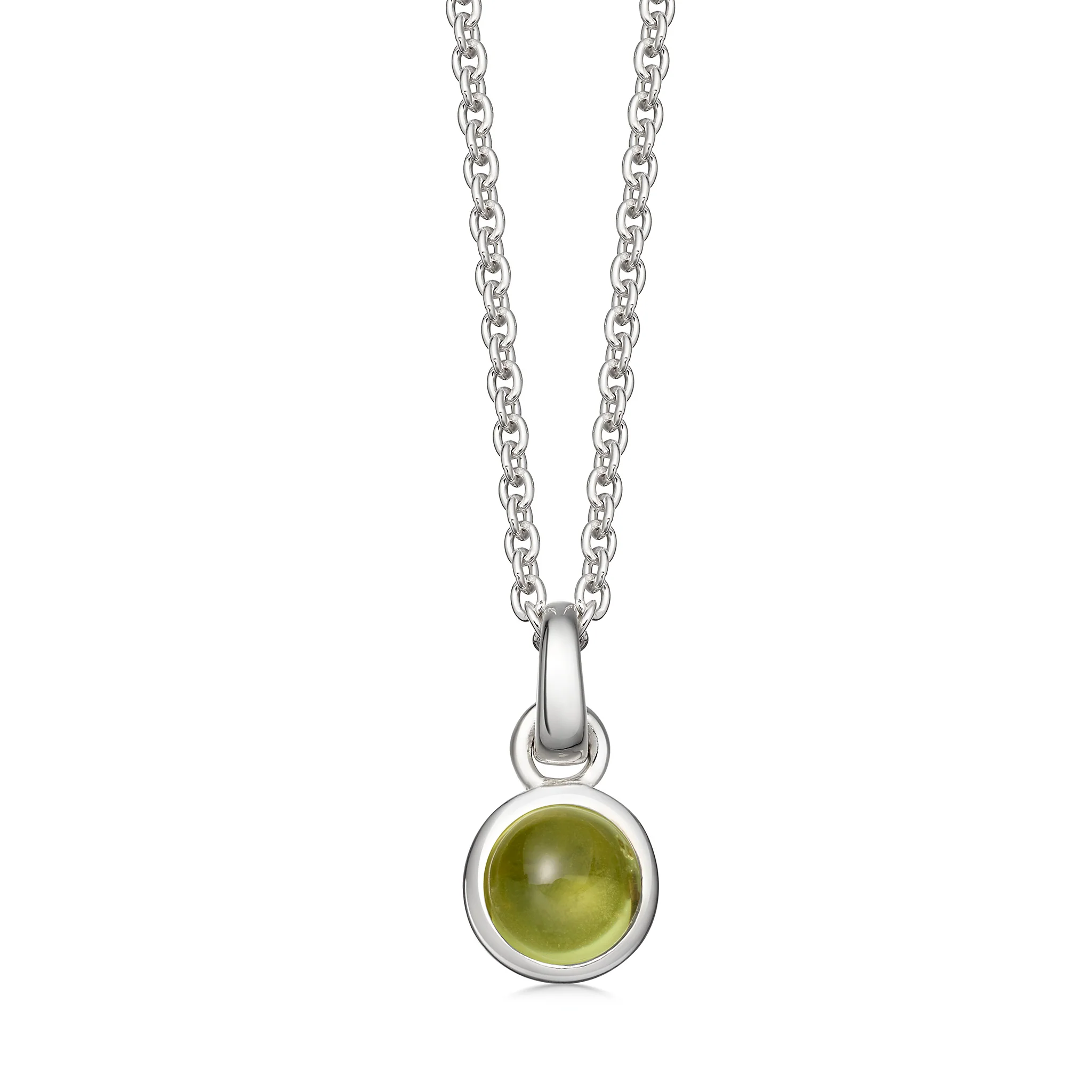 Sterling Silver Birthstone Necklace - Image 12