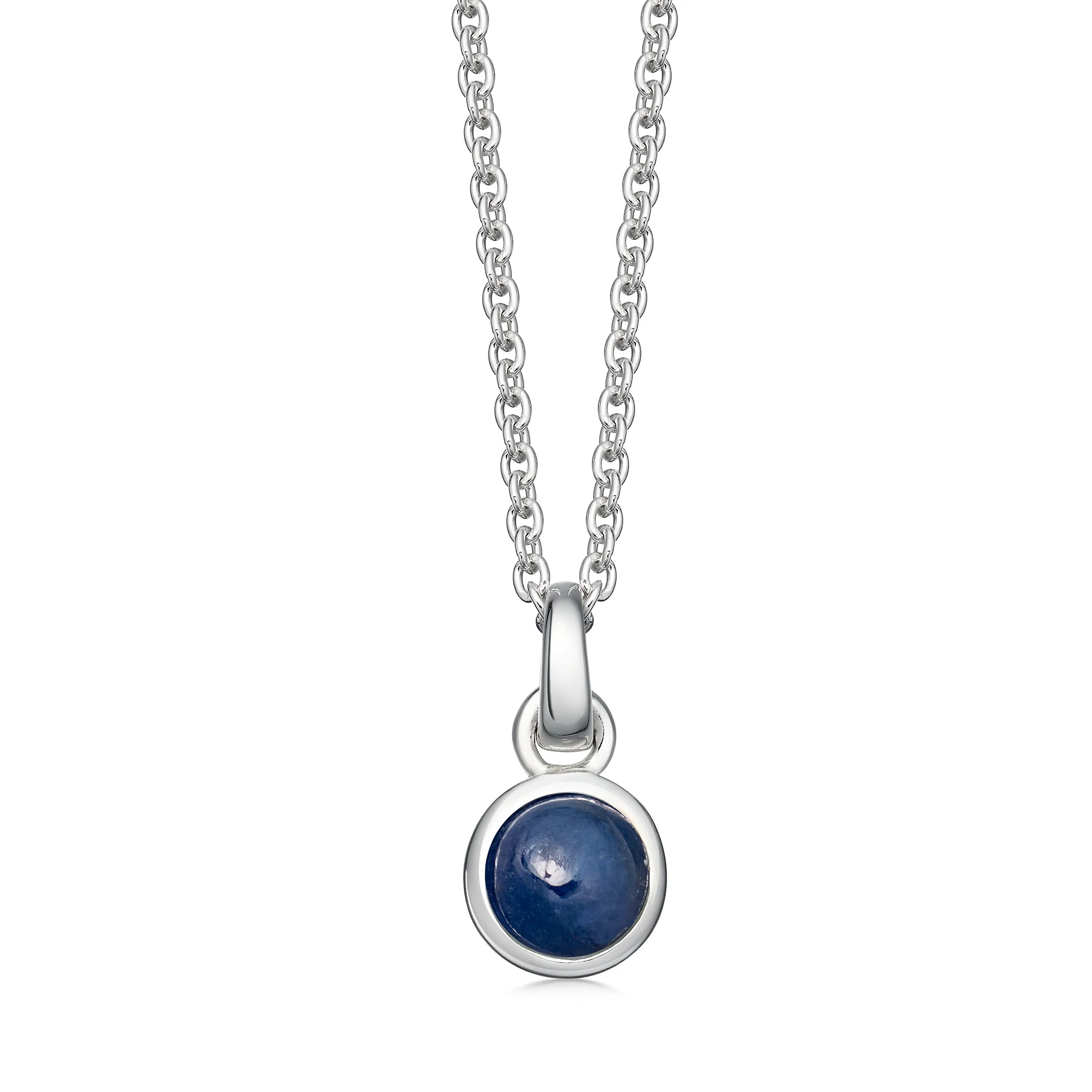 Sterling Silver Birthstone Necklace - Image 13