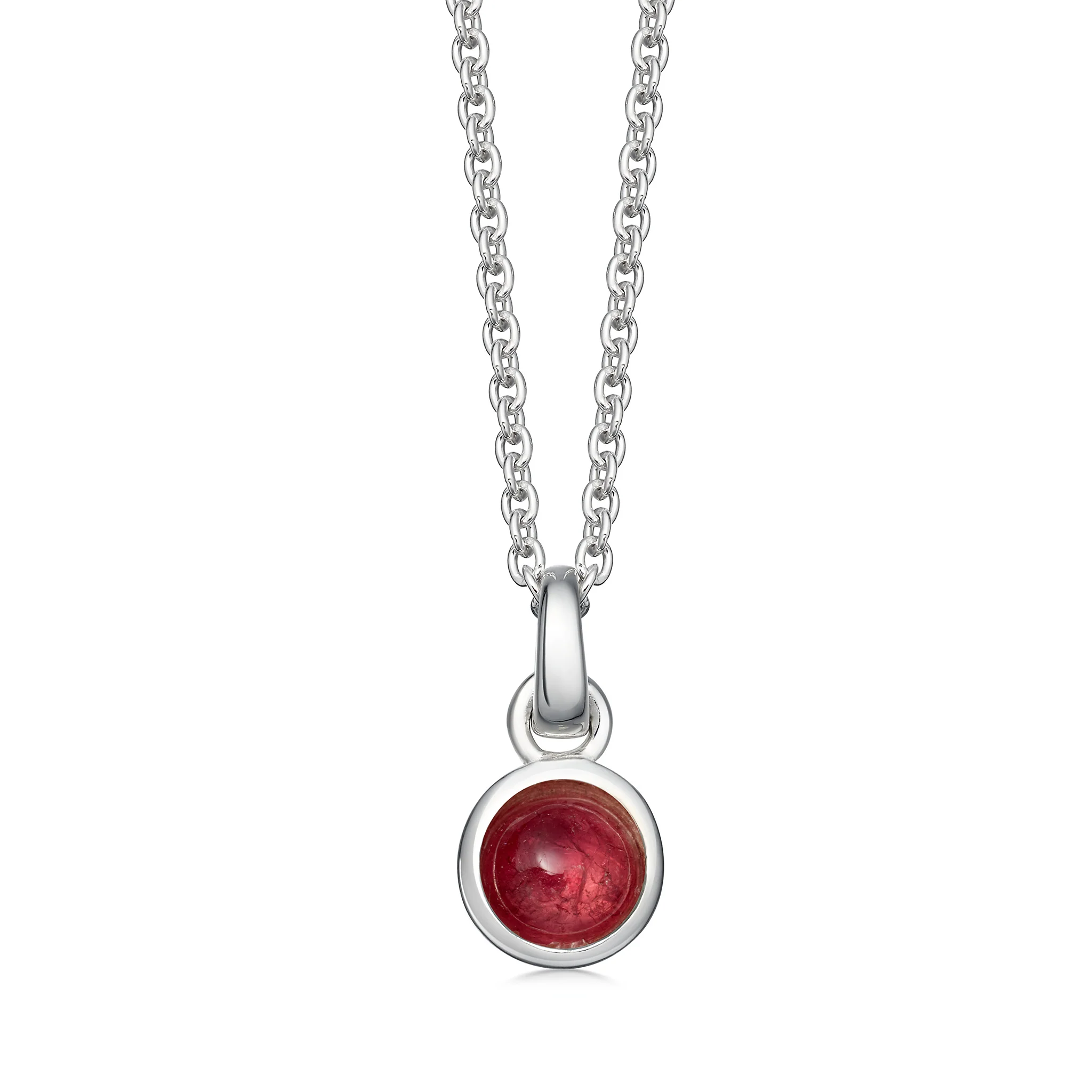 Sterling Silver Birthstone Necklace - Image 14