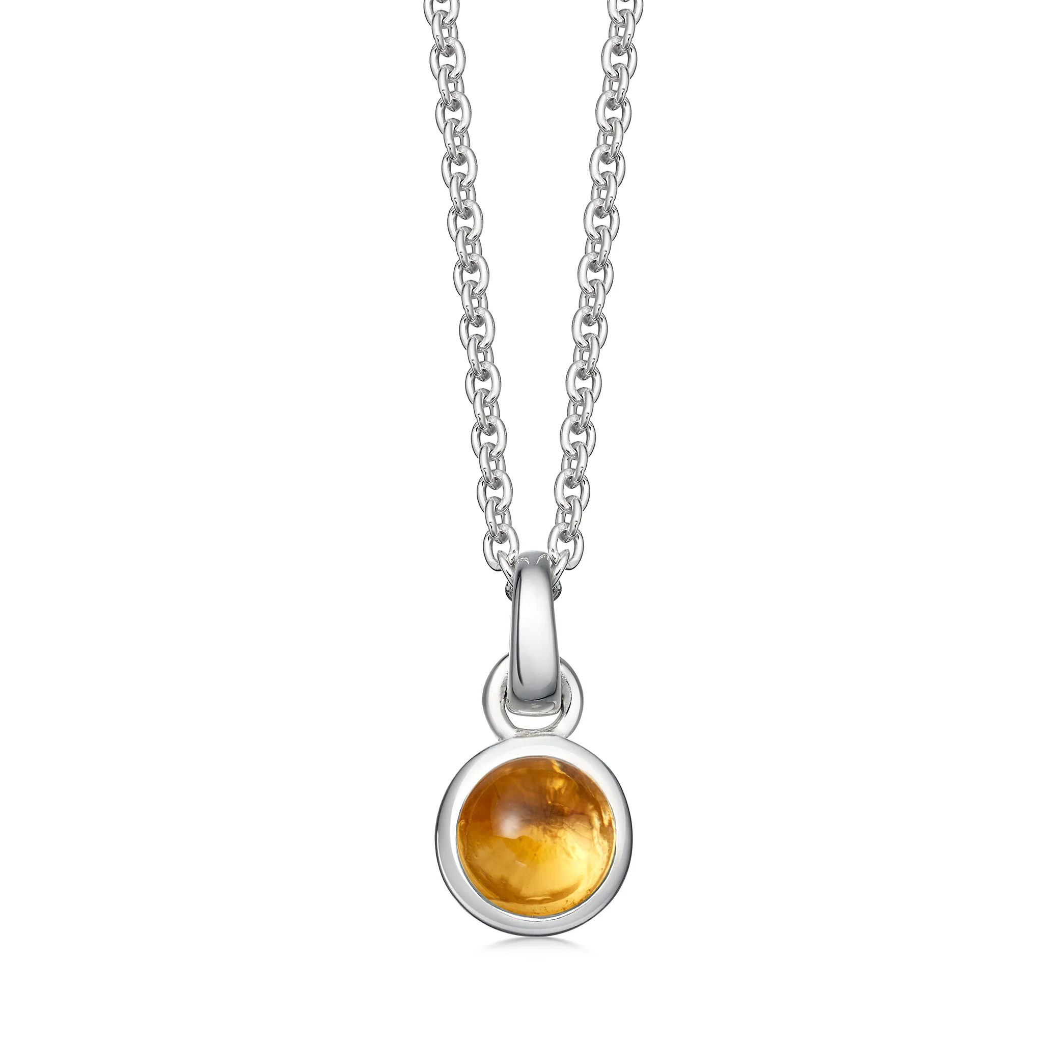 Sterling Silver Birthstone Necklace - Image 15