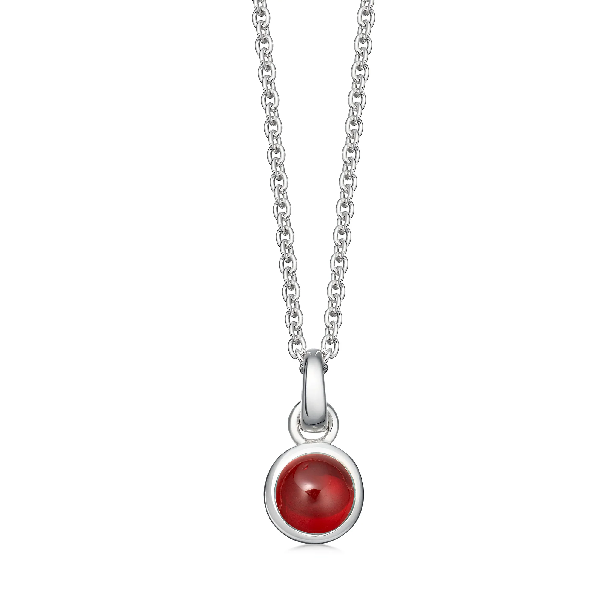 Sterling Silver Birthstone Necklace - Image 5