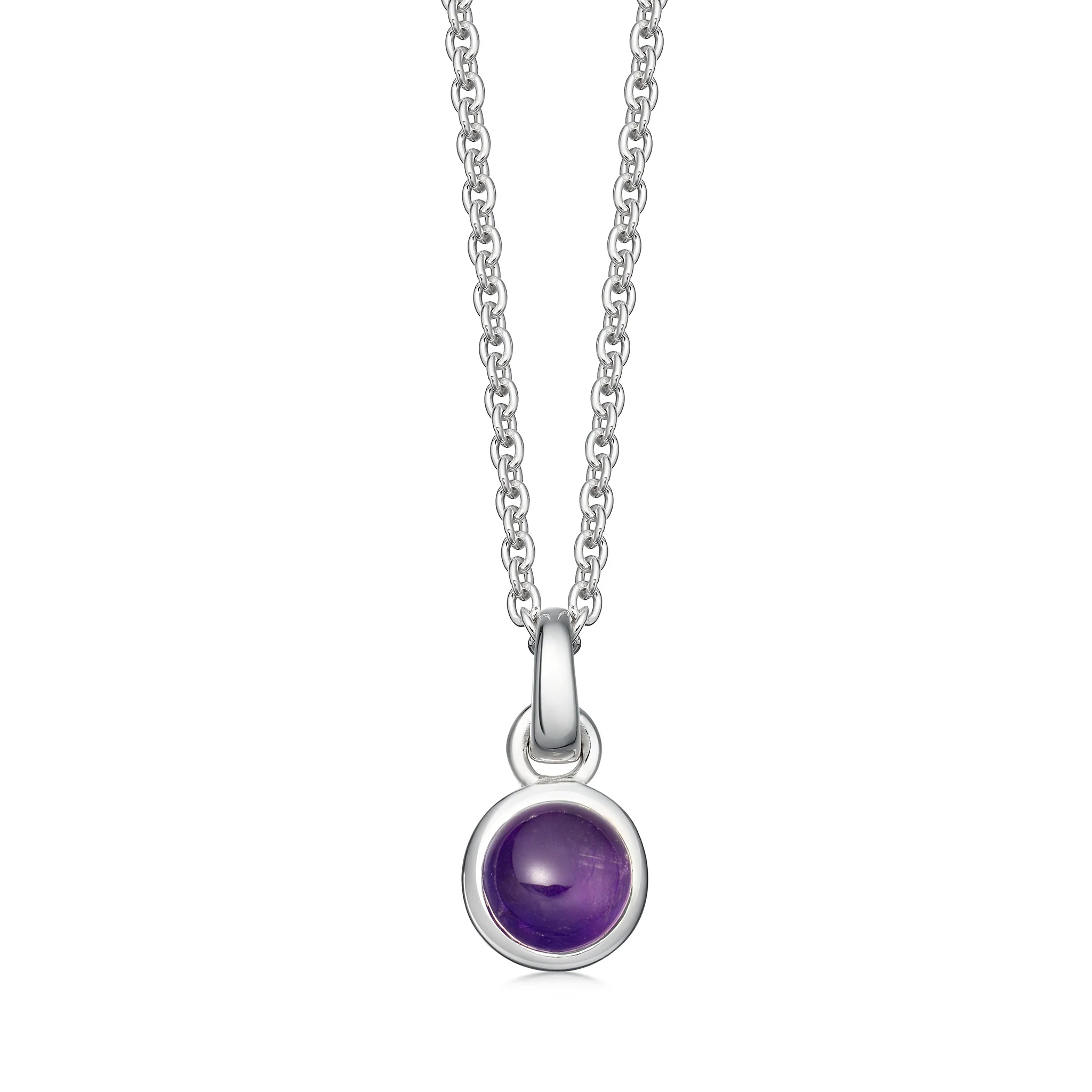 Sterling Silver Birthstone Necklace - Image 6