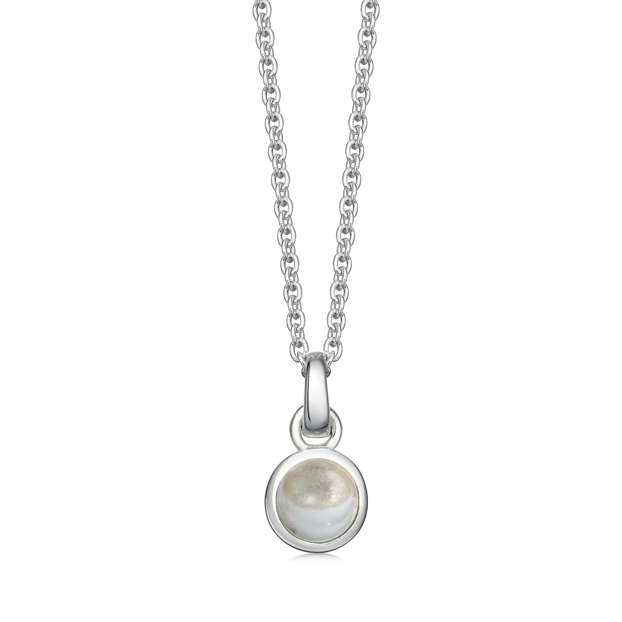 Sterling Silver Birthstone Necklace - Image 8
