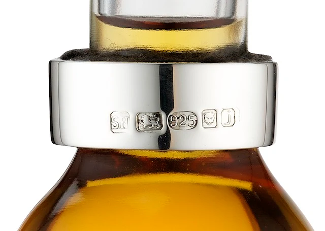 Sterling Silver Wine Bottle Collar - Image 4