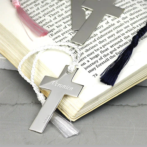 Sterling Silver Bookmark - Cross - Image 3