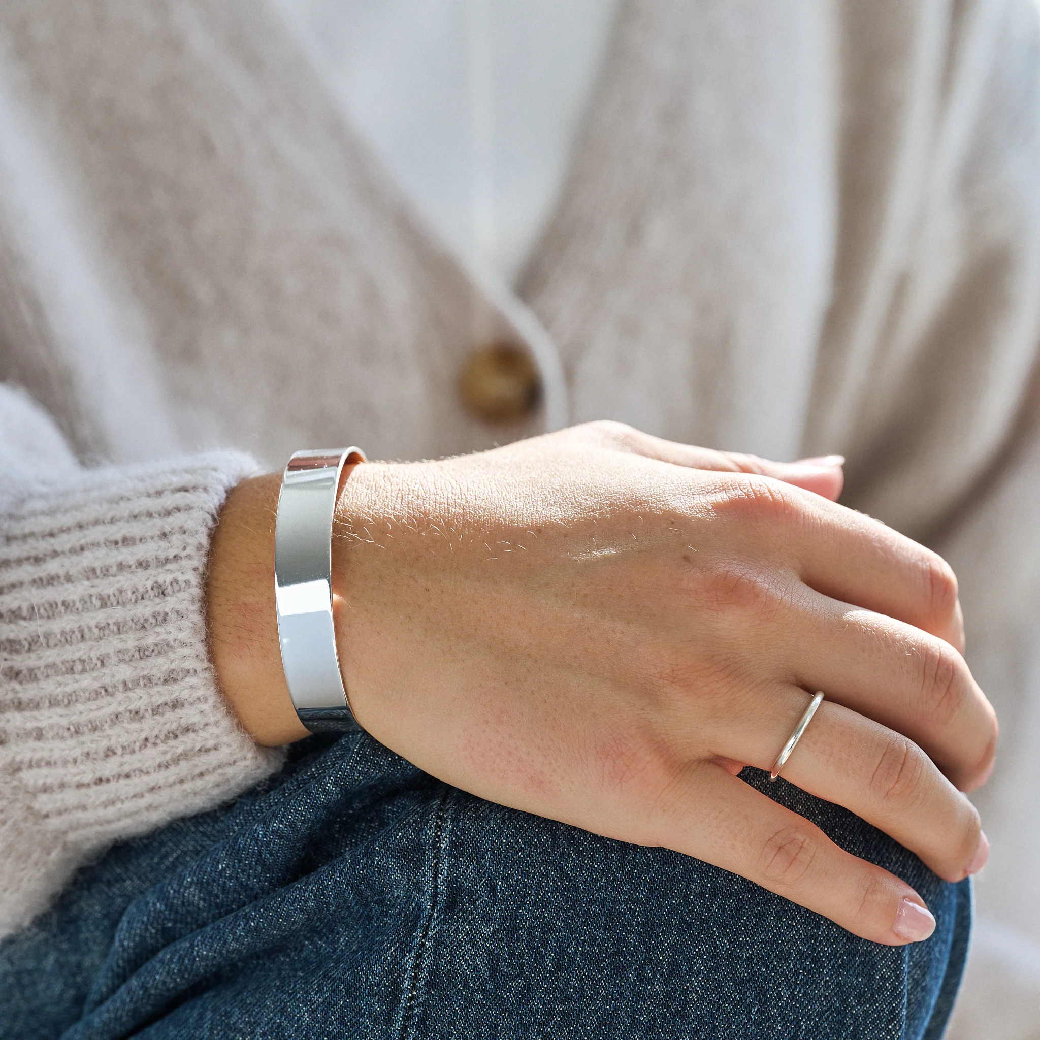 Silver Cuff No.1 - Image 4