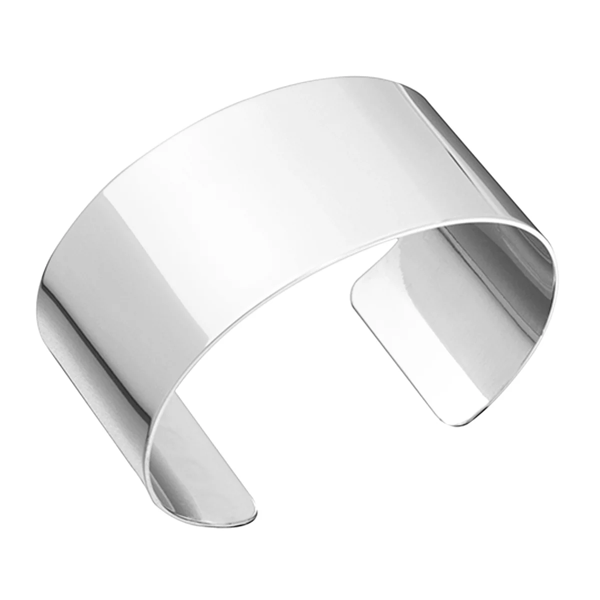 Silver Cuff No.1. Wide - Image 4