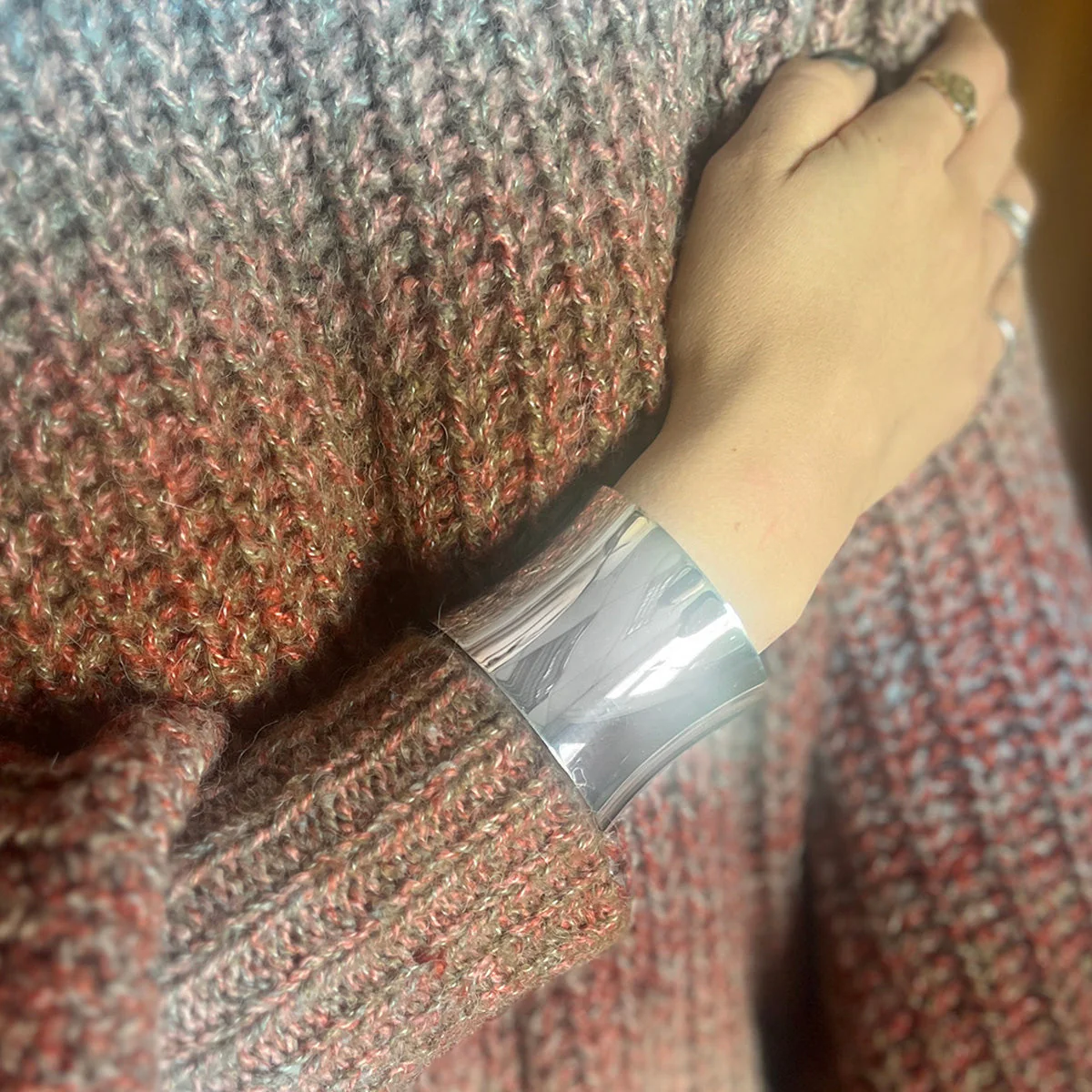 Silver Cuff No.3 - 45mm - Image 3