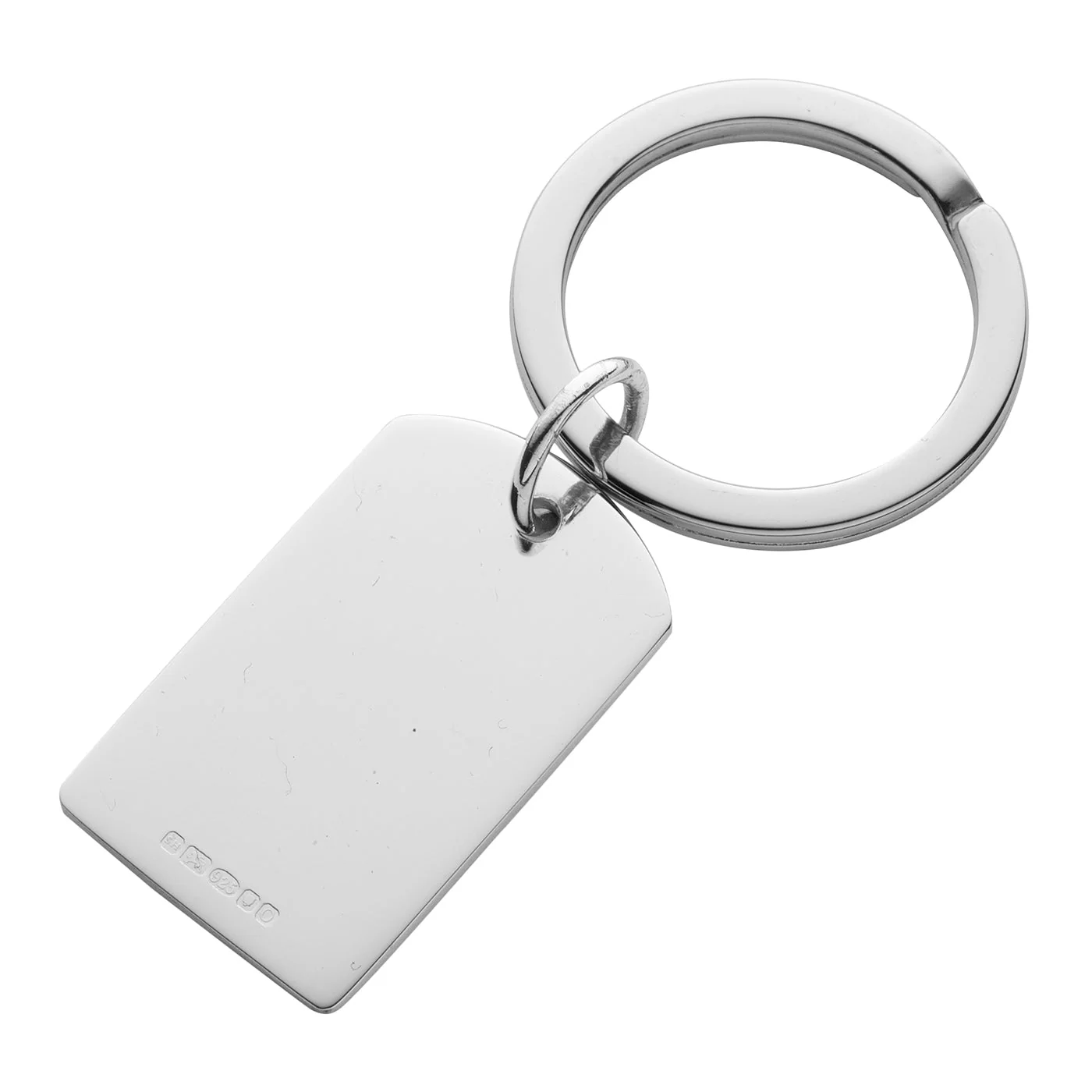 Sterling Silver Keyring - Dog Tag - Image 3