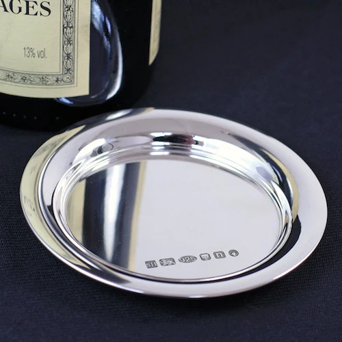 Sterling Silver Drinks Coaster - Image 3
