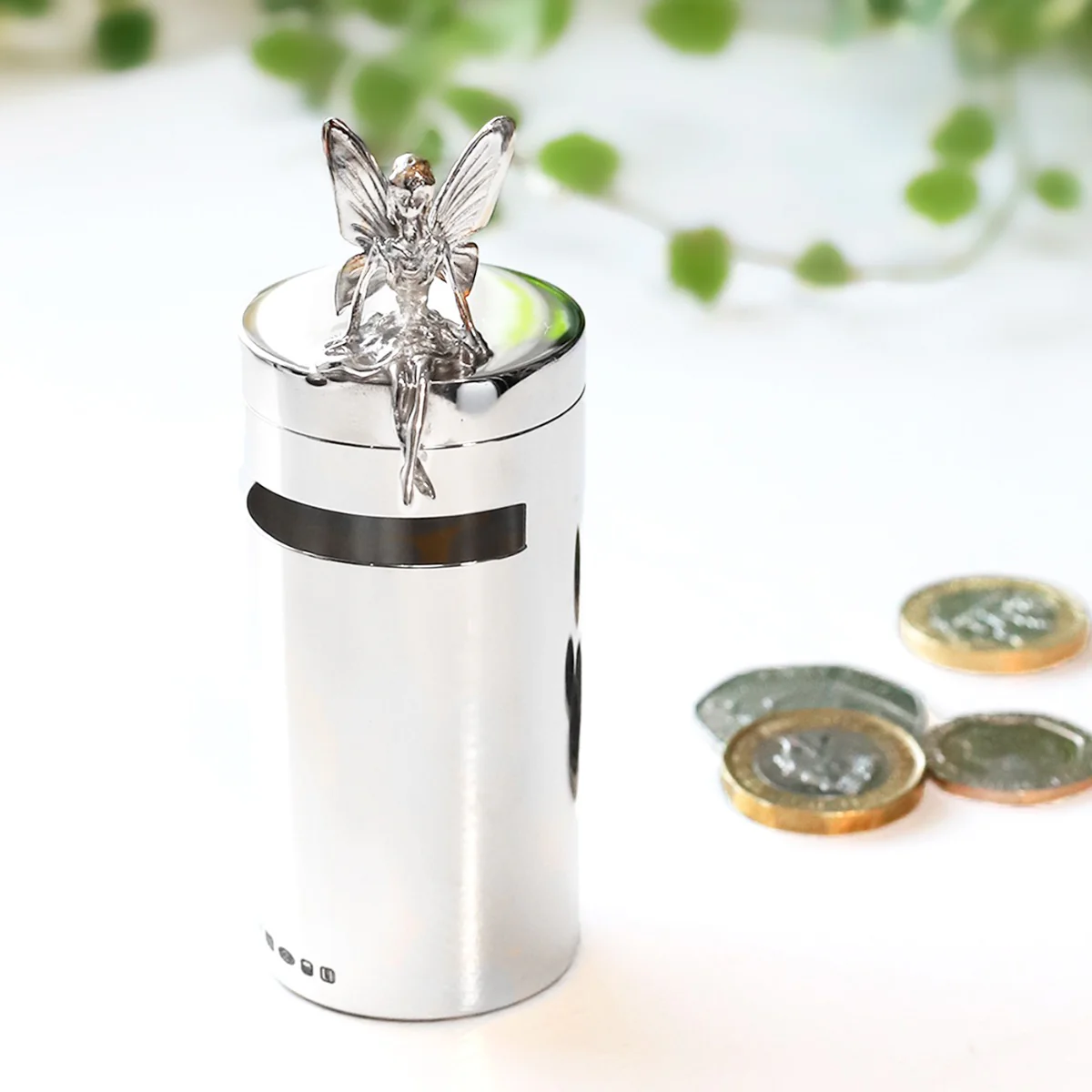 Silver Fairy Money Box - Image 4