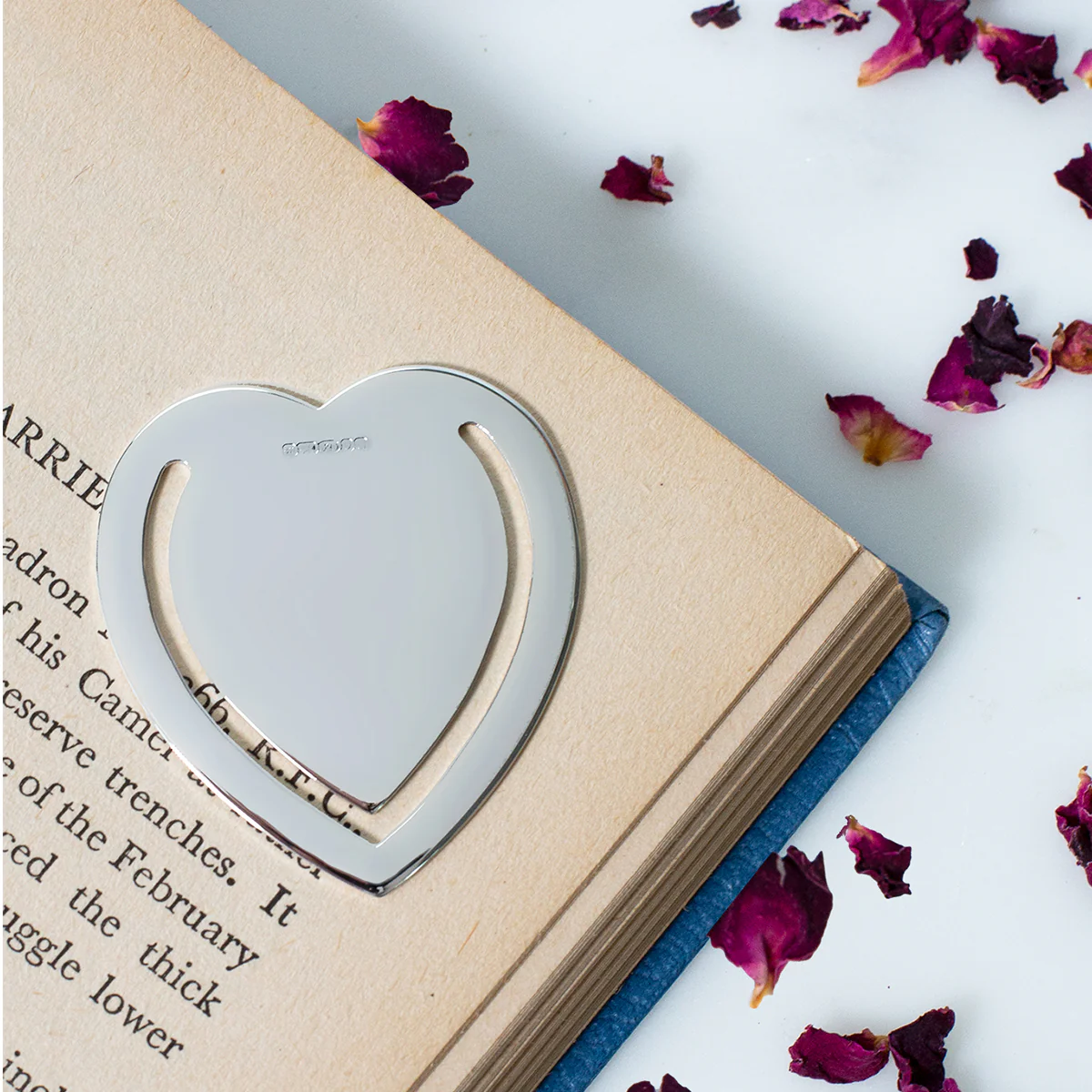 Sterling Silver Bookmark - Heart - Image 3