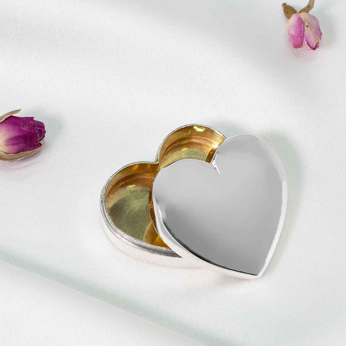 Sterling Silver Heart Box - Image 3