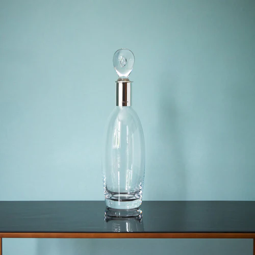 Sterling Silver Mounted Crystal Decanter No. 2 - Image 3
