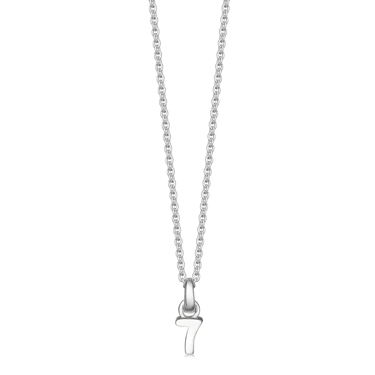 Silver Number Necklace - Image 11