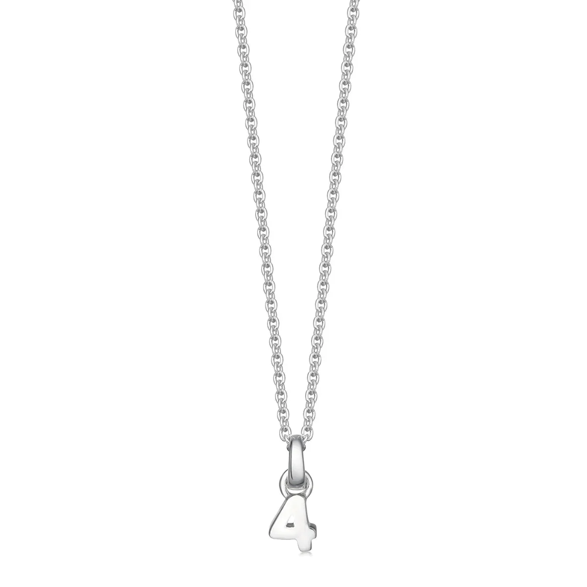 Silver Number Necklace - Image 8