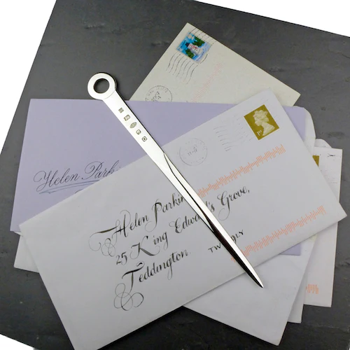 Silver Paperknife Letter Opener - Image 3