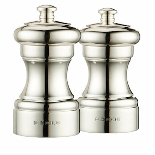 Silver Peugeot Saltmill - 4 inches - Image 4