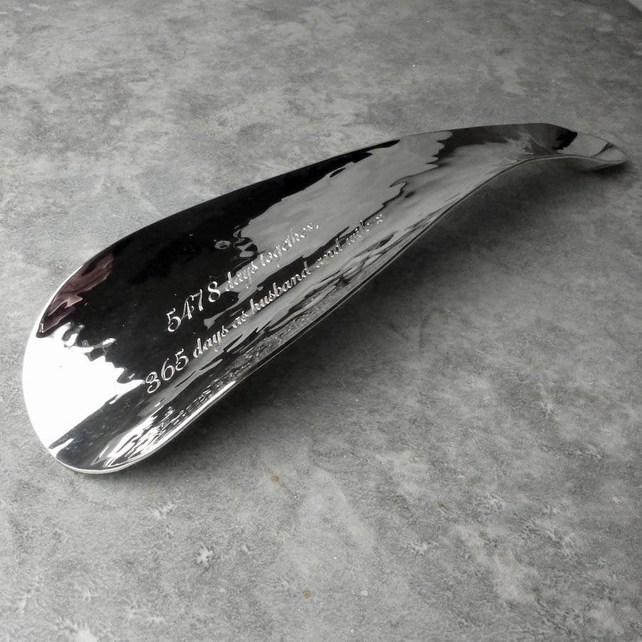 Silver Shoe Horn - Image 3