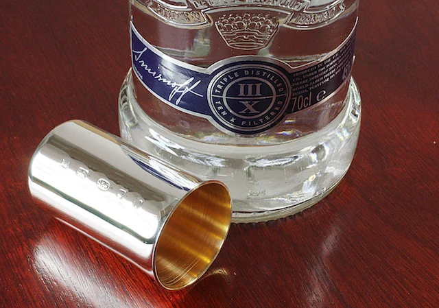 Sterling Silver Shot Cup - Image 3