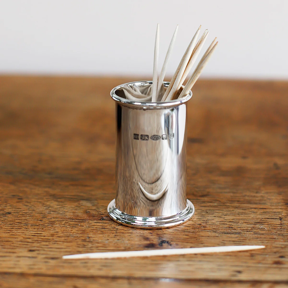 Silver Table Toothpick Holder - Image 2