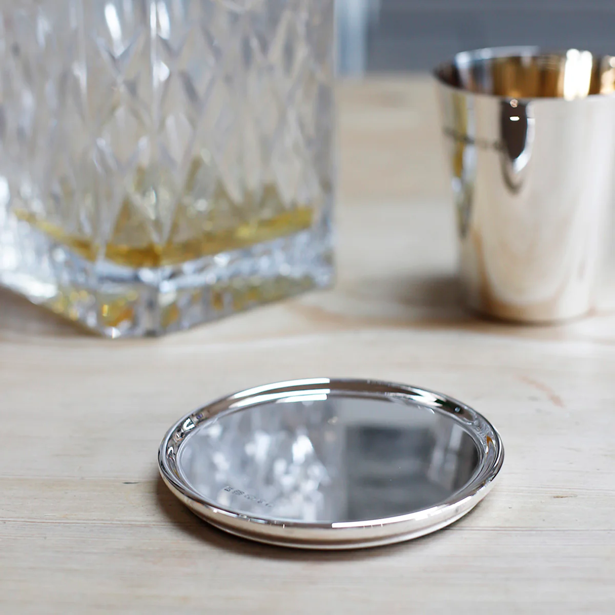 Sterling Silver Tumbler Coaster - Image 2