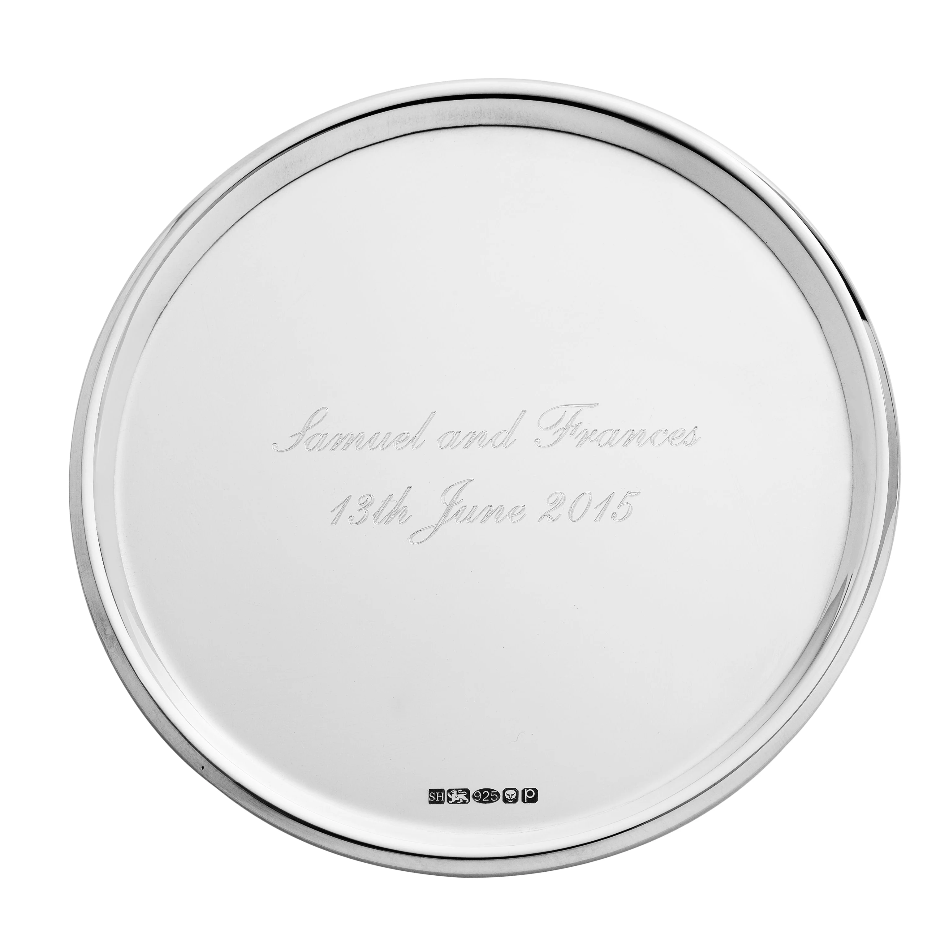 Sterling Silver Tumbler Coaster - Image 3