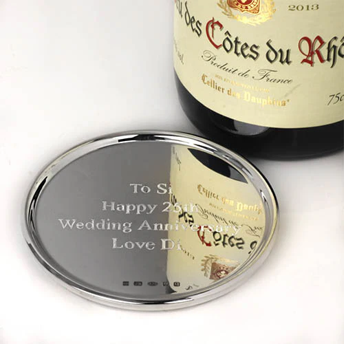 Sterling Silver Tumbler Coaster - Image 4