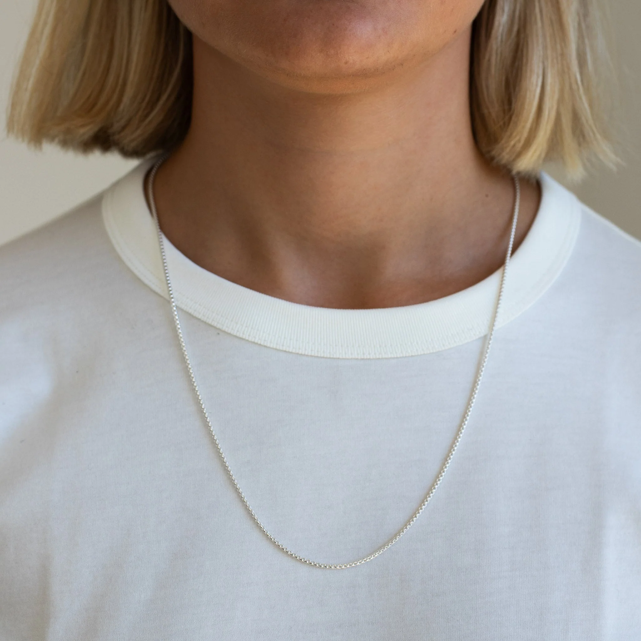 Sterling Silver Venetian Box Chain - Image 6