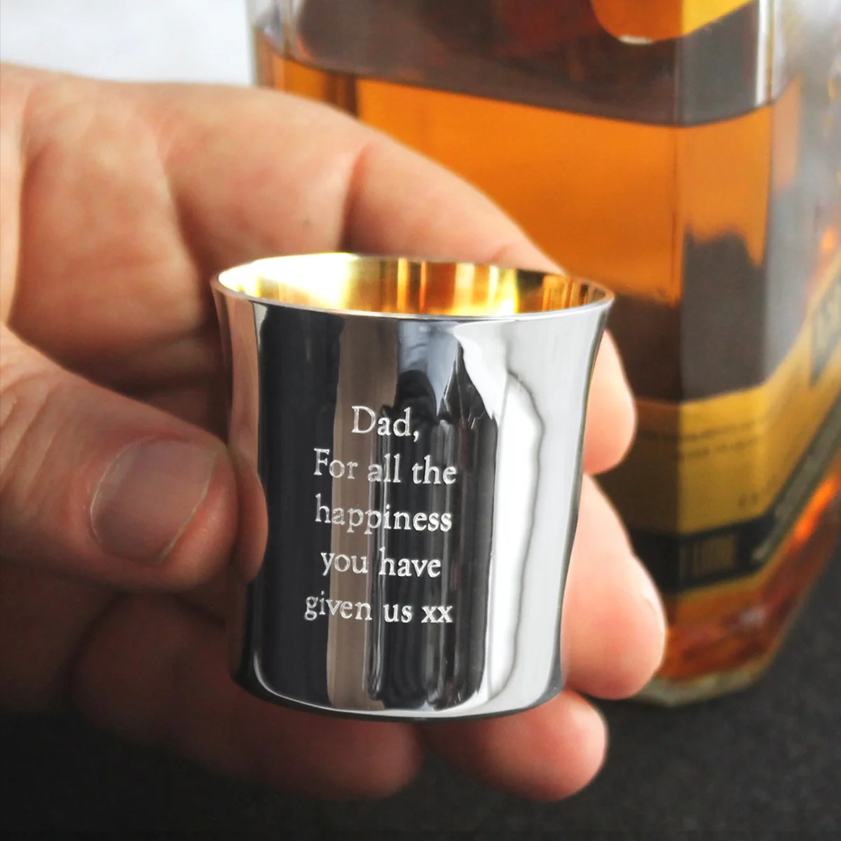 Sterling Silver Wee Dram Cup - Image 2