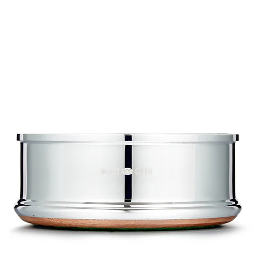 Silver Wine Coaster - Deluxe Plain - Image 4