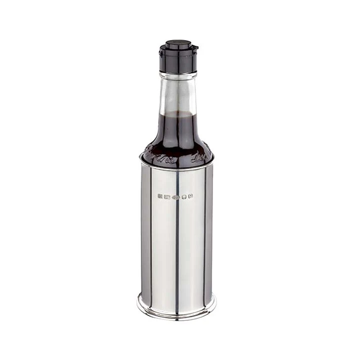 Silver Worcestershire Sauce Bottle Holder