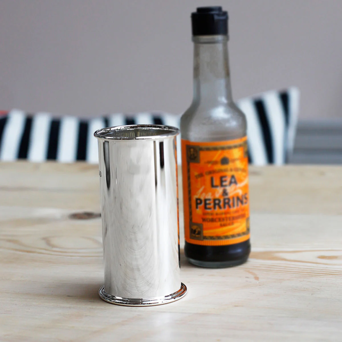 Silver Worcestershire Sauce Bottle Holder - Image 2