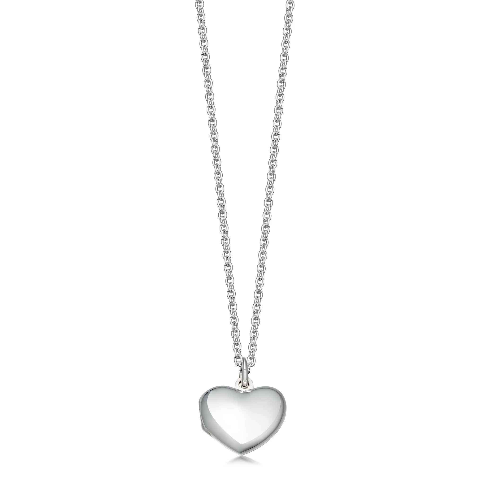 Small Silver Heart Locket - Image 3