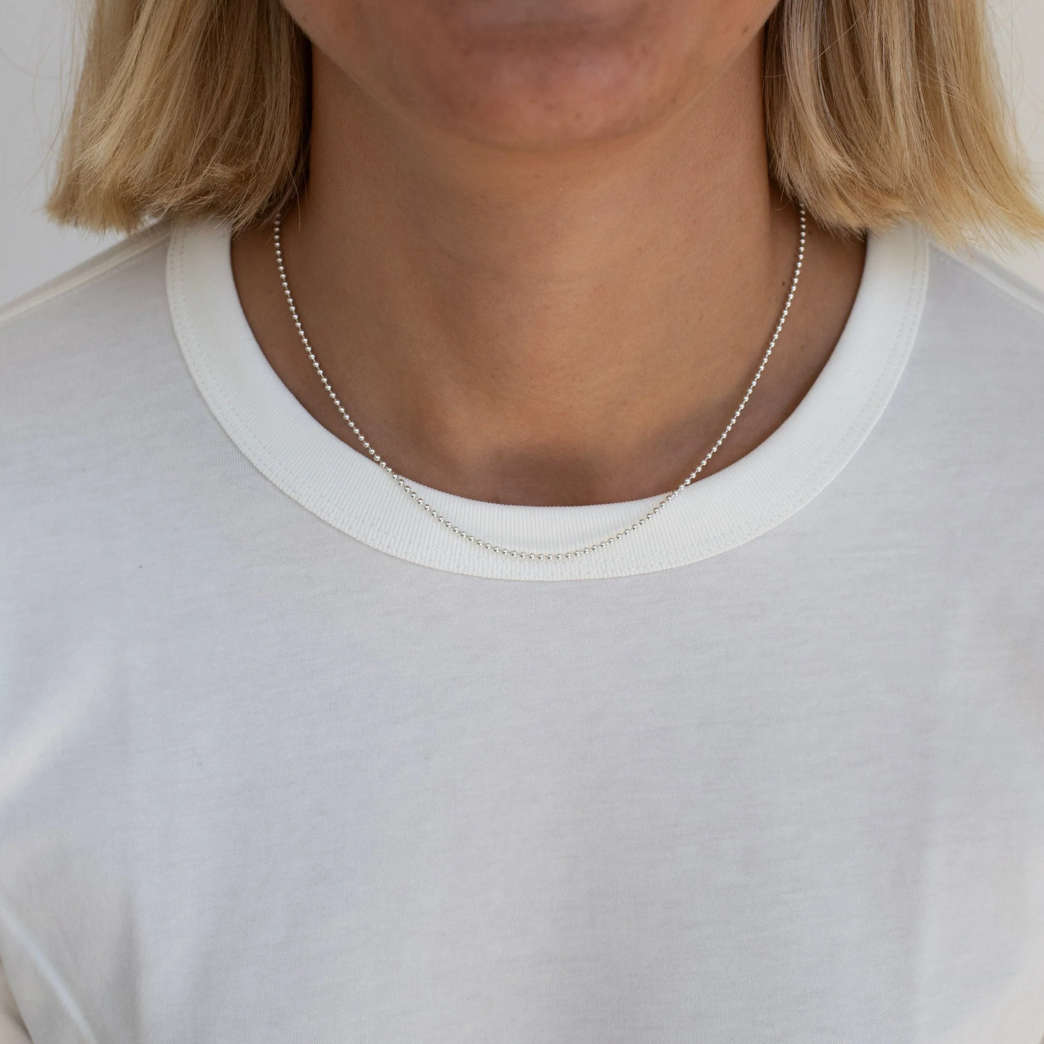 Sterling Silver Ball Chain - Image 3